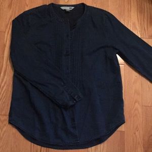 Denim button down shirt